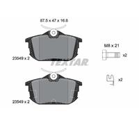 TEXTAR 2354901 Kit pastiglie freni