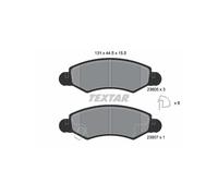 Set di pastiglie freno TEXTAR 2360501, anteriore
