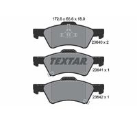 TEXTAR 2364001 Kit pastiglie freno, Freno a disco per CHRYSLER,DODGE