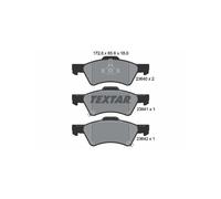 Set di pastiglie freno TEXTAR 2364001, anteriore