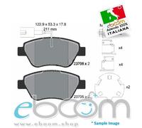 TEXTAR 2370601 Pastiglia Freno Mito Punto Evo 10 Front. +2 sens.