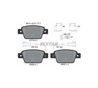 KIT PASTIGLIE FRENO POST TEXTAR FIAT BRAVO II 1.6 D MJT 66KW 08>14 2371403