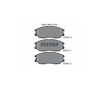 KIT PASTIGLIE FRENO ANT TEXTAR SSANGYONG KORANDO II 3.2 162KW 13> 2372601