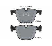 Set di pastiglie freno TEXTAR 2373001, posteriore