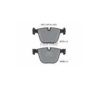 Set di pastiglie freno TEXTAR 2373101, indietro