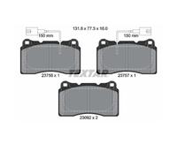 Pastiglie freno 2375603 TEXTAR per ALFA ROMEO GIULIETTA