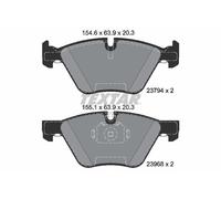 TEXTAR 2379401 Kit pastiglie freno, Freno a disco per BMW
