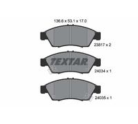 TEXTAR 2381701 Kit pastiglie freno, Freno a disco per SUZUKI,SUZUKI (CHANGHE)