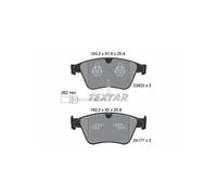 Set di pastiglie freno TEXTAR 2382201, anteriore