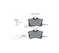 2382301 Kit pastiglie freno a disco posteriore (MARCA-TEXTAR)..