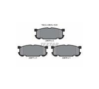 TEXTAR 2387601 Pastiglie freno posteriore per Mazda MX-5