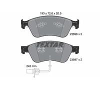 TEXTAR 2389601 Kit pastiglie freno, Freno a disco per AUDI,VW