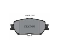 TEXTAR 2392801 Pastiglie freno anteriore per Camry Wish ES GS IS