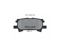 Textar Pastiglie freno 2396701 – Set posteriore