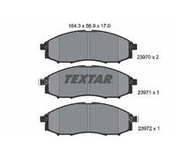 TEXTAR 2397001 Kit pastiglie freno, Freno a disco per BAIC-ORV,DONGFENG (DFAC),N