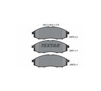 2397001 Kit pastiglie freno, Freno a disco anteriore (MARCA TEXTAR)..