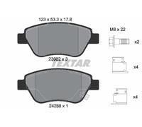 TEXTAR 2398202 Kit pastiglie freno, Freno a disco per FIAT,GERMAN E CARS,OPEL,VA