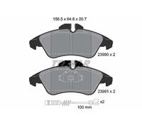 TEXTAR 2399002 Kit pastiglie freni