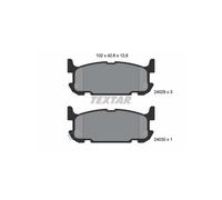 TEXTAR 2402901 Pastiglie freno posteriore per Mazda MX-5