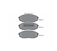 KIT PASTIGLIE FRENO ANT TEXTAR KIA SORENTO I 3.3 V6 4X4 182KW 07> 2409201