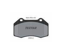 TEXTAR 2416201 Pastiglie freno anteriore per Megane A110 Clio