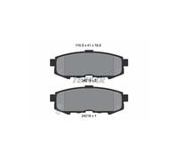 TEXTAR 2421501 Kit pastiglie freni