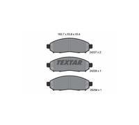 TEXTAR 2422704 Kit pastiglie freni