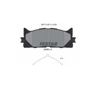 Textar Kit pastiglie freni 2435001 anteriore per Toyota/Lexus ES V6 2.5 2012-2018