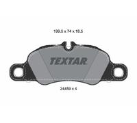 Set di pastiglie freno TEXTAR 2445901, anteriore