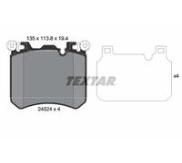 TEXTAR 2452401 Kit pastiglie freno, Freno a disco per BMW,ROLLS-ROYCE
