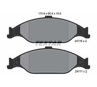 TEXTAR 2477601 Kit pastiglie freno, Freno a disco per FORD USA