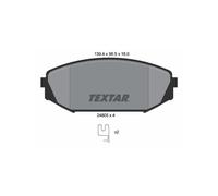 TEXTAR 2480501 Pastiglie freno anteriore per Honda Odyssey