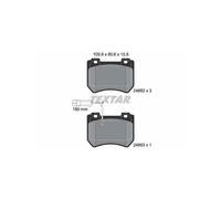 TEXTAR 2485201 Pastiglie freno anteriore per Alfa 159 Brera Spider