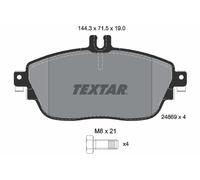 TEXTAR 2486901 Kit pastiglie freno, Freno a disco per INFINITI,MERCEDES-BENZ,MER