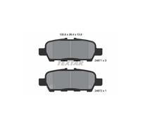 KIT PASTIGLIE FRENO POST TEXTAR SUZUKI XL7 3.6 TRAZIONE ANTERIORE 185KW 06>09...