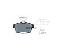 Pastiglie freno 2492204 TEXTAR per CITROËN PEUGEOT DS