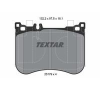 TEXTAR 2517901 Kit pastiglie freno, Freno a disco per MERCEDES-BENZ