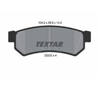 TEXTAR 2523201 Kit pastiglie freno, Freno a disco per CHEVROLET,DAEWOO,SUZUKI