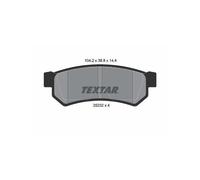 TEXTAR 2523201 Kit pastiglie freni