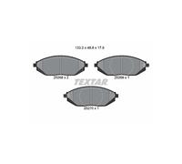 TEXTAR 2526801 Pastiglie freno anteriore per Chevrolet Spark