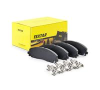 Set di pastiglie freno TEXTAR 2537801, fronte