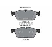 TEXTAR 2553101 Kit pastiglie freno, Freno a disco per MERCEDES-BENZ