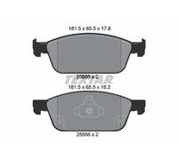 Set di pastiglie freno TEXTAR 2555501, anteriore