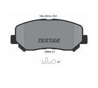 Textar 2556401 Kit Pastiglie Freno a Disco Frontale per Mazda CX-5 Gh Ke Kf