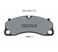 TEXTAR 2556601 Kit pastiglie freni