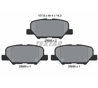 TEXTAR 2568801 Kit pastiglie freno, Freno a disco per CHANGAN,CITROËN,MAZDA,MAZD
