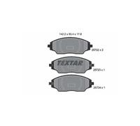 TEXTAR 2572201 Kit pastiglie freni per CHEVROLET AVEO Schrägheck (T300)