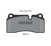 TEXTAR 2581401 Kit pastiglie freno, Freno a disco per BMW