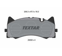 TEXTAR 2583801 Kit pastiglie freni