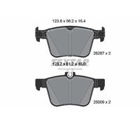 TEXTAR 2628701 Kit pastiglie freno, Freno a disco per AUDI,CUPRA,SEAT,SKODA,VW